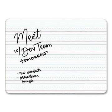 U Brands Double-sided Dry Erase Lap Board, 12 X 9, White Surface, 10-pack freeshipping - TVN Wholesale